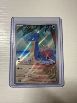 Pokemon TCG Misty's Lapras Destined Rivals 194/182 Mint Condition - Image 1