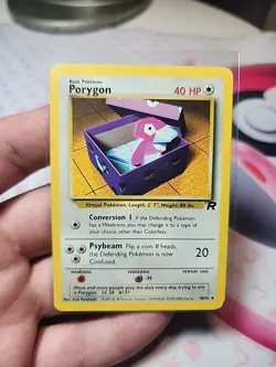 Porygon 48/82 Pokemon Team Rocket LP - Image 1