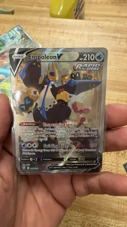Pokemon Empoleon V Alternate Full Art Ultra Rare Holo Battle Styles 146/163 - Image 1