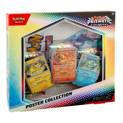 Pokemon TCG Scarlet & Violet Prismatic Evolutions Poster Collection Box - Image 1