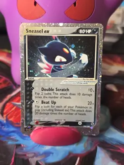 2003 Pokemon TCG Sneasel ex Ruby & Sapphire 103/109 NM - Image 1