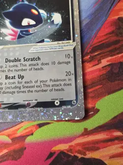 2003 Pokemon TCG Sneasel ex Ruby & Sapphire 103/109 NM - Image 4