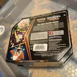 Factory Sealed 2021 Pokemon TCG Shining Fates Tin – Featuring Eldegoss V - Image 2