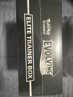 POKEMON TCG SWORD & SHIELD EVOLVING SKIES SEALED ELITE TRAINER BOX ETB - Image 4