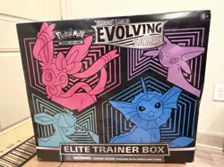 Pokemon Sword & Shield Evolving Skies Elite Trainer Box ETB Sealed (Has Tear) 820650808944 - Image 1