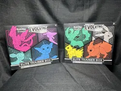 Pokemon Sword & Shield - Evolving Skies Elite Trainer Box - (2) Sealed Boxes - Image 1