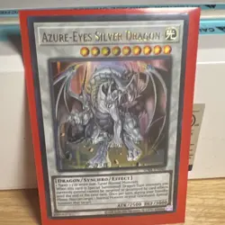 Yu-Gi-Oh! Azure-Eyes Silver Dragon SDKB-EN040 Konami 2500 ATK 3000 DEF - Image 1