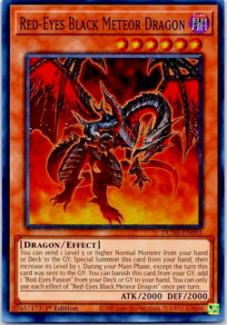 Red-Eyes Black Meteor Dragon - DUNE-EN095 Super Rare 1st Edition NM Yu-gi-oh! - Image 1