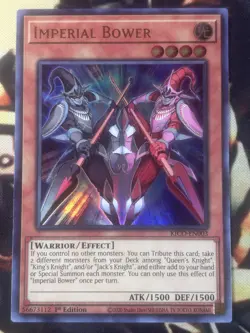 Yugioh: Imperial Bower - KICO-EN003 - Ultra Rare - 1st Edition - NM - Image 1