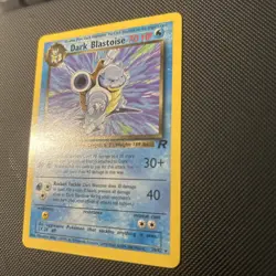 Dark Blastoise 20/82 Team Rocket Regular Pokemon Card Unplayed First Edition!!! - Image 2