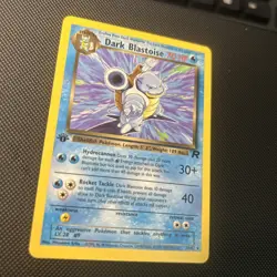 Dark Blastoise 20/82 Team Rocket Regular Pokemon Card Unplayed First Edition!!! - Image 3
