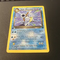 Dark Blastoise 20/82 Team Rocket Regular Pokemon Card Unplayed First Edition!!! - Image 4