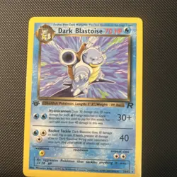 Dark Blastoise 20/82 Team Rocket Regular Pokemon Card Unplayed First Edition!!! - Image 5