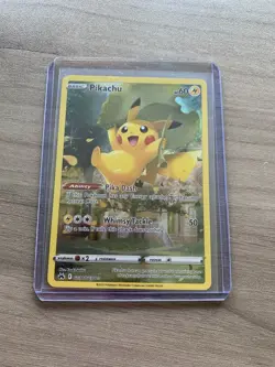 Pokemon Card TCG Pikachu Crown Zenith: Galarian Gallery GG30/GG70 Holo Rare - Image 1