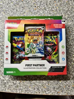 Pokemon TCG First Partner Pack Illustration Collection Series 1 Sealed Brand New - Image 1