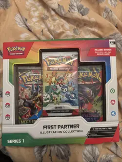 Pokemon First Partner Illustration Collection Series 1 Booster Pack Sealed New - Image 1