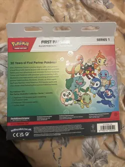 Pokemon First Partner Illustration Collection Series 1 Booster Pack Sealed New - Image 2