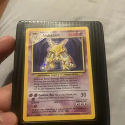 Pokemon Alakazam Trading Card 1999 Base Set Unlimited - Image 1