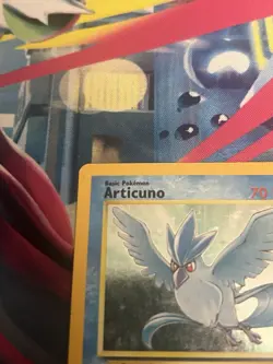 Articuno 2/62 Fossil Holo Rare Pokemon Card - MP Condition - Image 3