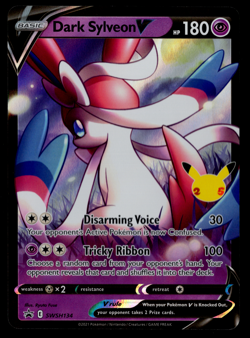 Dark Sylveon V Promo SWSH: Sword & Shield Promo Cards SWSH134 NM - Image 1
