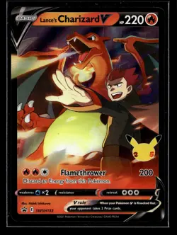 Lance's Charizard V - Promo SWSH: Sword & Shield Promo Cards SWSH133 NM - Image 1