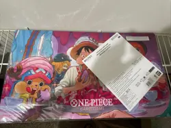 One Piece Card Game Official Playmat Whole Cake Island Arc NO PROMO BCF Vegas - Image 1