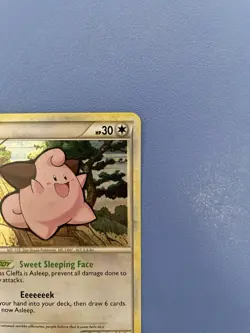 Cleffa HGSS12 Holo Promo Pokemon Card - Lightly Played - Image 3