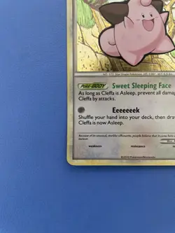 Cleffa HGSS12 Holo Promo Pokemon Card - Lightly Played - Image 5