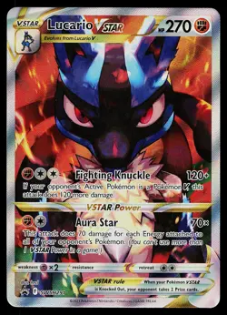 Pokemon Card - Lucario VSTAR Sword & Shield Promo SWSH291 Holo Promo - Image 1