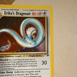 Erika's Dragonair - 4/132 - Pokemon Gym Heroes Unlimited Holo Rare Card WOTC - Image 4