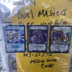 🔥 Duel Masters Card Lot 2004 Binder ~180 Cards Holos Rares McDonald’s Promo TCG - Image 2