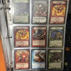 🔥 Duel Masters Card Lot 2004 Binder ~180 Cards Holos Rares McDonald’s Promo TCG - Image 5