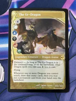 MTG - 1x The Ur Dragon - FOIL (Future Sight) Magicfest Mystery Booster NM - Image 1