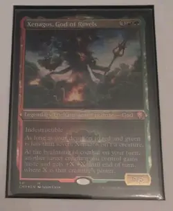 Xenagos God Of Revels Foil Etched Card #541 MTG LP - Image 1
