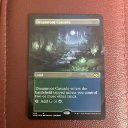MTG Innistrad: Crimson Vow DREAMROOT CASCADE Borderless NM - Image 1