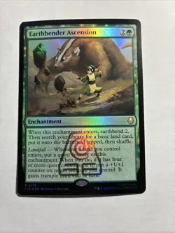 Earthbender Ascension - Avatar: The Last Airbender Foil MTG Plus Bonus Rare!!! - Image 1