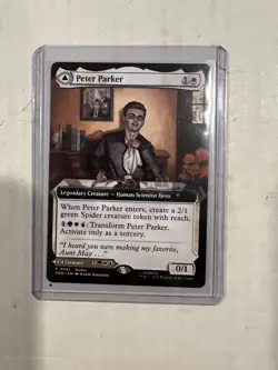 Magic The Gathering Peter Parker Amazing Spider Man Exclusive Promo MTG - Image 2