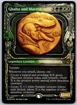 Ghalta and Mavren (Showcase) Foil R March of the Machine 307 NM - Image 1