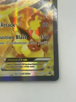 Charizard EX XY121 XY Promo Pokemon Card TCG - Image 5