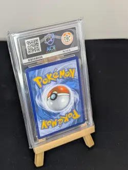 Pokemon TCG 2016 Charizard EX XY121 Red & Blue Collection Promo ACE 9 - Image 2