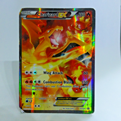 Pokemon TCG Charizard EX Full Art XY121 Black Star Promo Card - Image 1