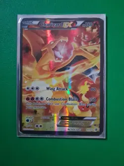 Pokemon TCG Charizard EX XY121 Holographic Black Star Promo 2016 - Image 3