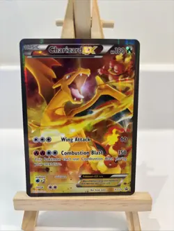 Pokemon TCG Charizard EX XY121 Black Star Promo Holo Card - Image 1