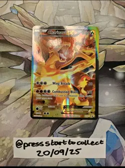 Pokemon TCG Charizard EX Full Art Holo XY121 XY Promo - Image 1