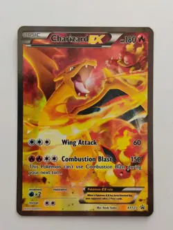 Pokemon TCG Charizard EX XY121 Black Star Promo - Image 1