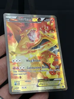Pokemon TCG Charizard EX XY121 Black Star Promo Holo Card 2016 Near Mint - Image 2