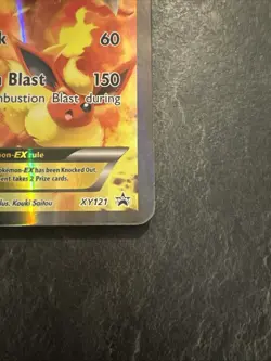 Pokemon TCG Charizard EX 2016 XY121 Jumbo Black Star Promo Card - Image 4