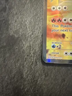 Pokemon TCG Charizard EX 2016 XY121 Jumbo Black Star Promo Card - Image 5