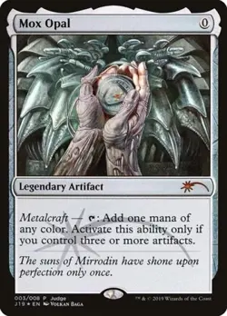MTG English Mox Opal NM Foil Promos: Judge - Image 1