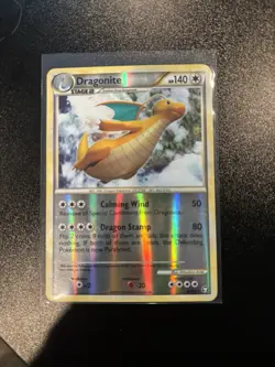 Pokemon Dragonite Reverse Holo Triumphant 18/102 140 HP Stage 2 Rare 2016 - Image 1